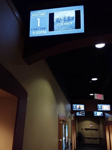 The Chosen at Cinema 1 of Ayrsley Grand Cinemas Charlotte