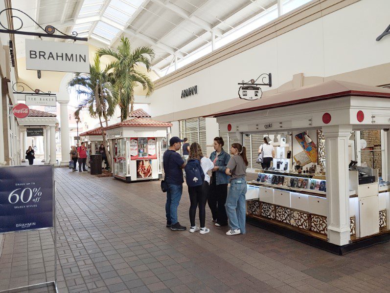 Stalls at Orlando Premium Outlets