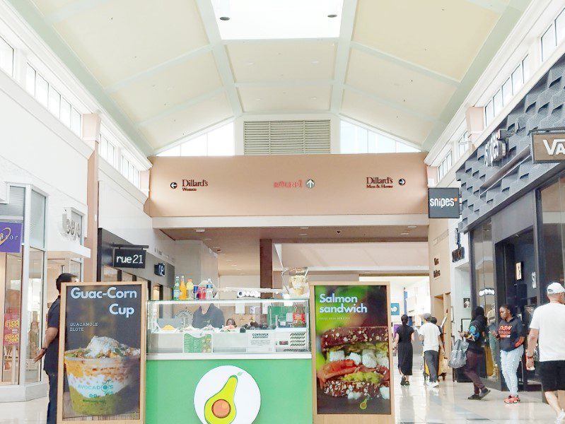 Avocado's Food inside Pembroke Lakes Mall