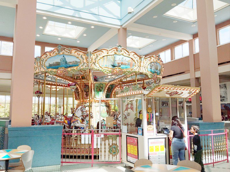 Carousel inside Pembroke Lakes Mall