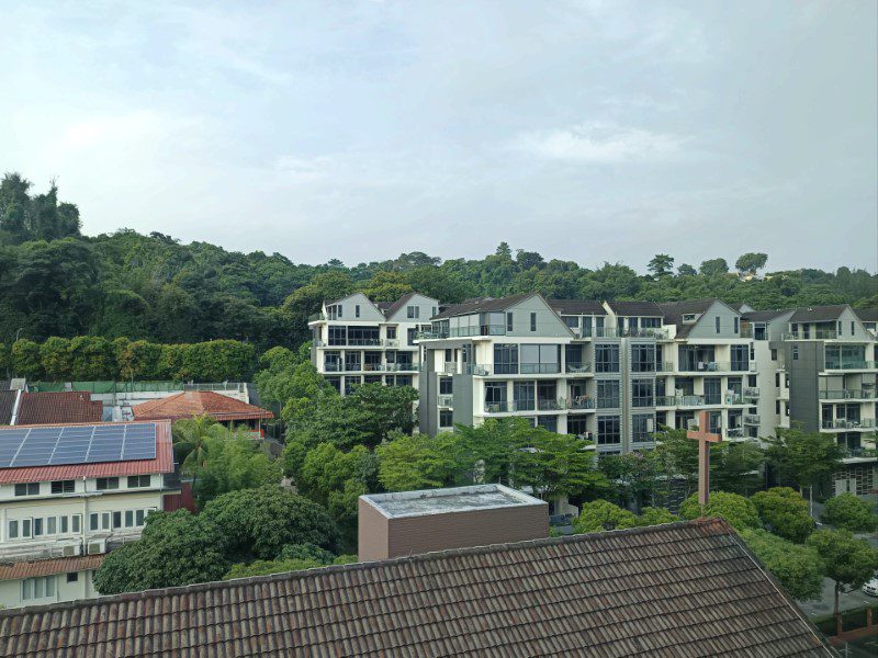 View of surrounding residences from Hotel Faber Park Singapore Handwritten Collection