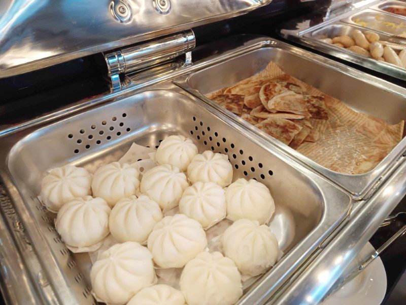 Hotel Faber Park Singapore Handwritten Collection Breakfast Buffet - Chicken Pau and Prata