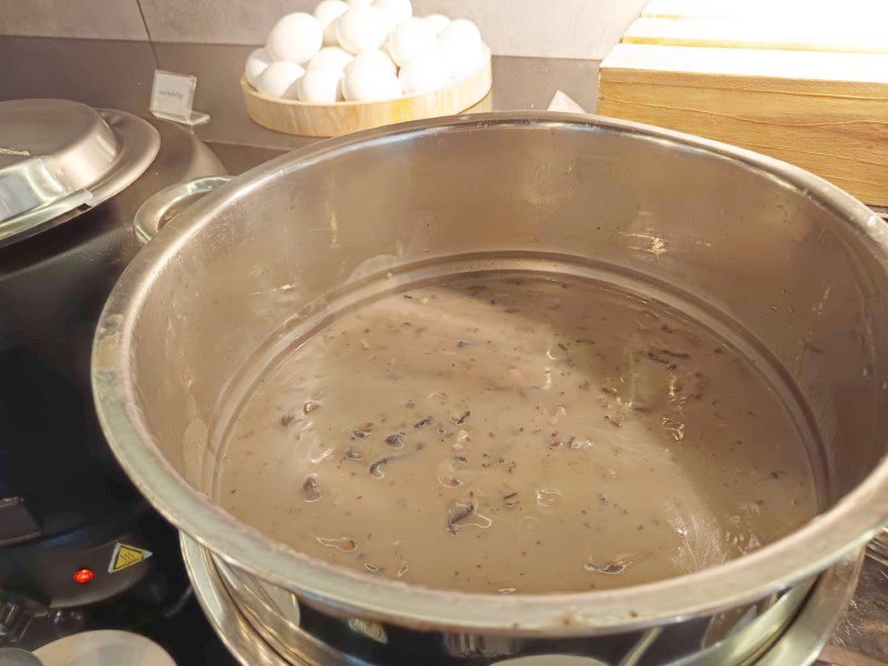 Hotel Faber Park Singapore Handwritten Collection Breakfast Buffet - Mushroom Soup