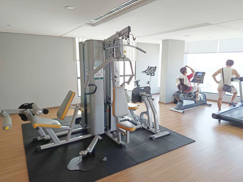 Holiday Inn Johor Bahru City Centre (JBCC) Gym at Level 32 - Gym Machines and Free Weights