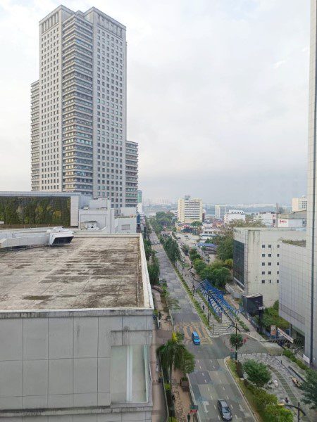 Views of Jalan Wong Ah Fook from Holiday Inn Johor Bahru City Centre JBCC