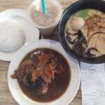 What We Had at Han's Union at Bird Paradise Mandai Wildlife Reserve - Iced Yin Yang ($4), Herbal Chicken ($13.8), Signature Tonkotsu ($13)