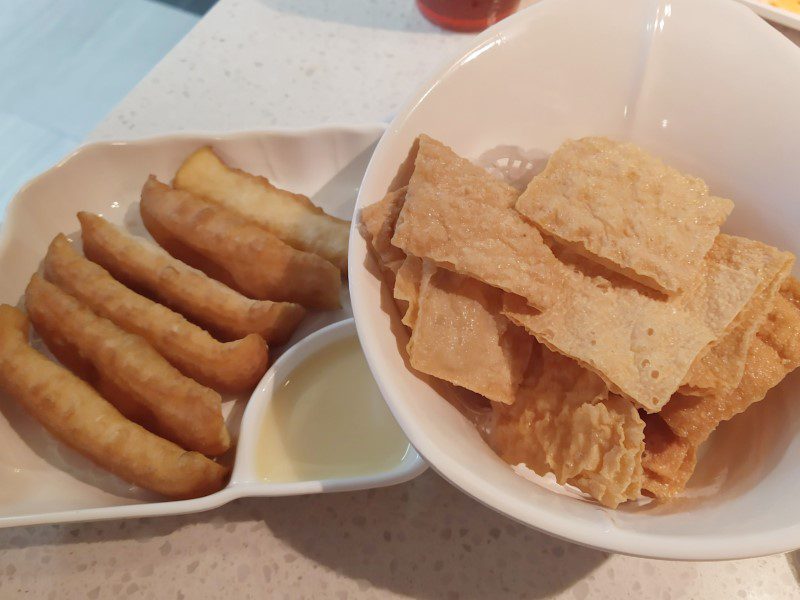 Haidilao Hot Pot Buffet - Fried Bean Curd / Salted Egg Fried Dough