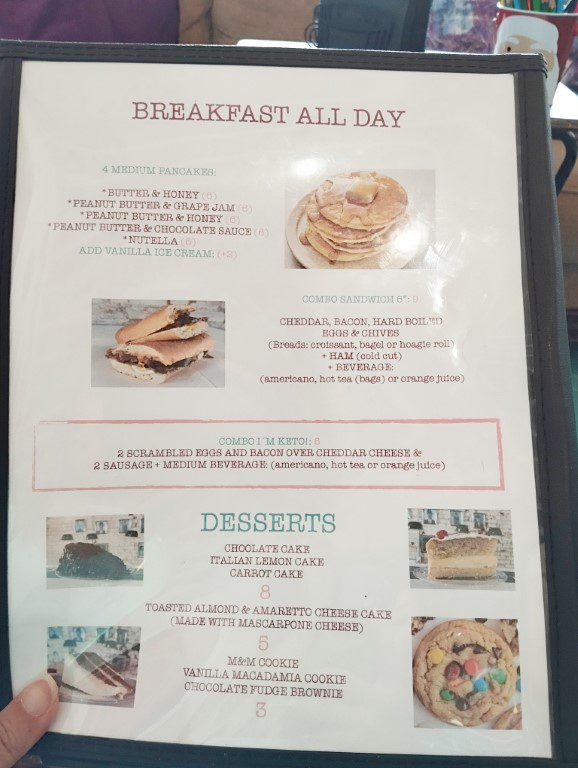 Artessence Coffee Shop Jacksonville Menu - Breakfast All Day