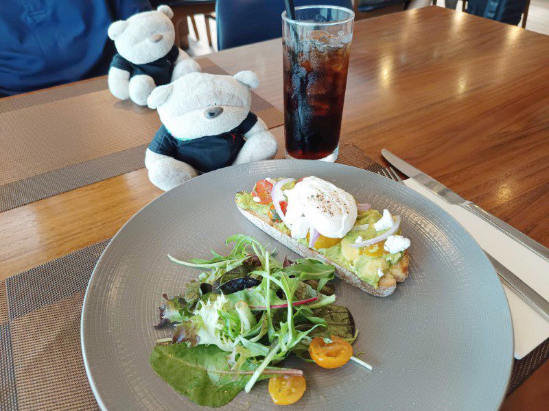 The Kitchen by Wolfgang Puck Priority Pass at Changi Airport Terminal 3 Review - Avocado Bread Toast ($24)