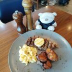 The Kitchen by Wolfgang Puck Priority Pass at Changi Airport Terminal 3 Review - Steak and Eggs ($28)