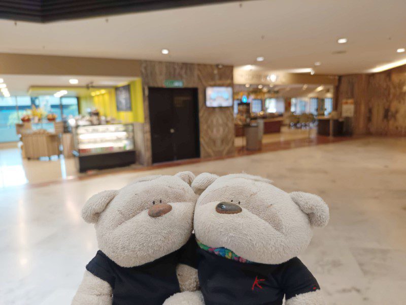 2bearbear at Lobby of Impiana Hotel Ipoh