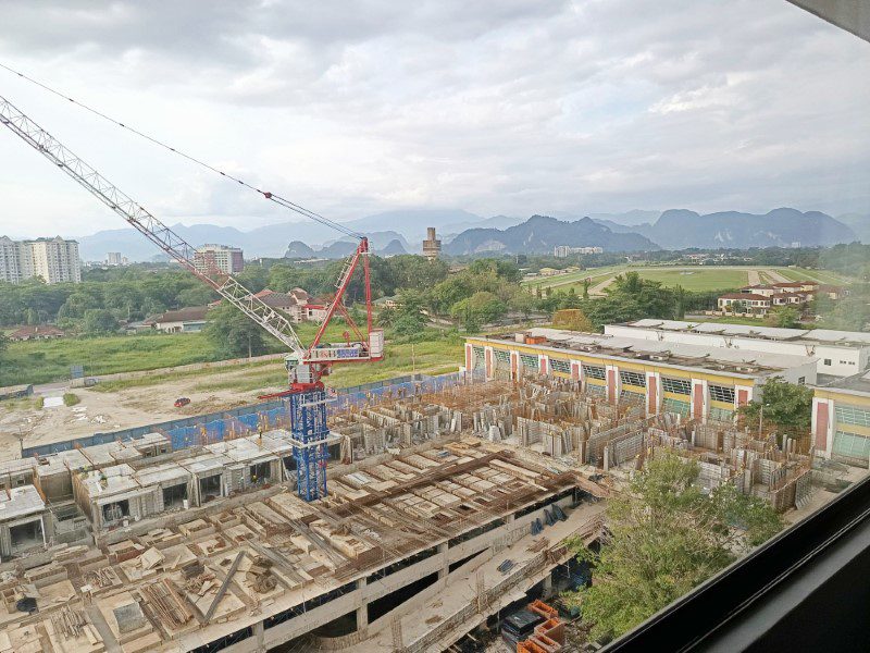 Monstrosity being built next to Impiana Ipoh Hotel