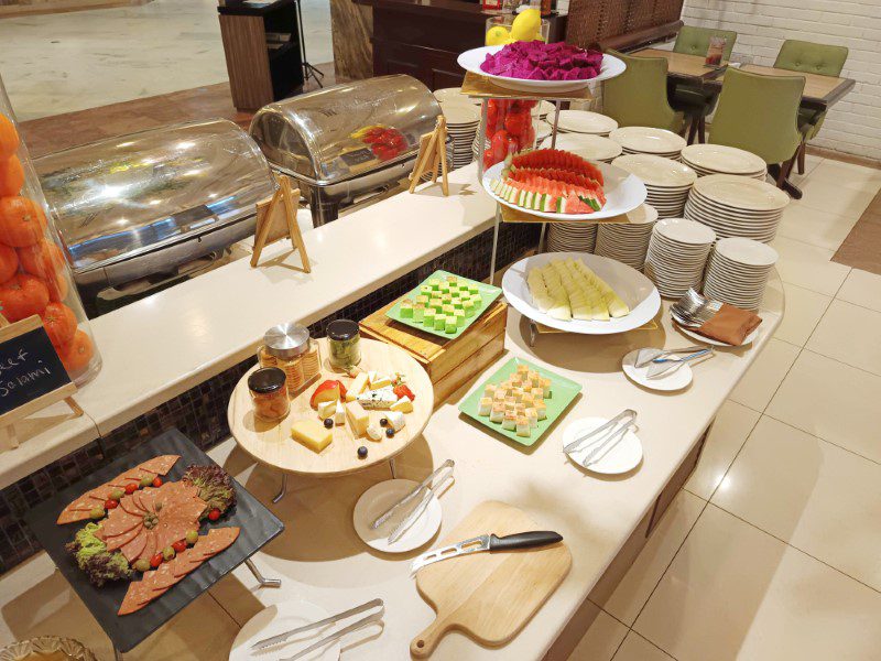 Impiana Ipoh Breakfast Buffet - Cold Cuts Desserts and Fruits