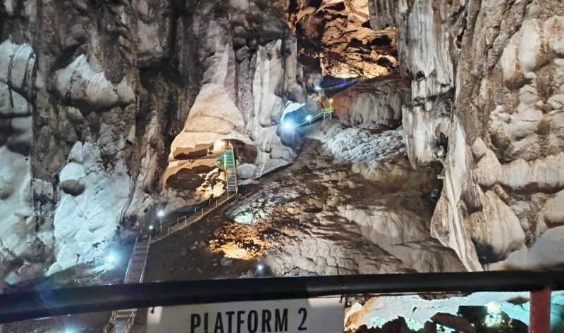 Views from Platform 2 (Echo Echo) of Gua Tempurung (Tempurong Cave)