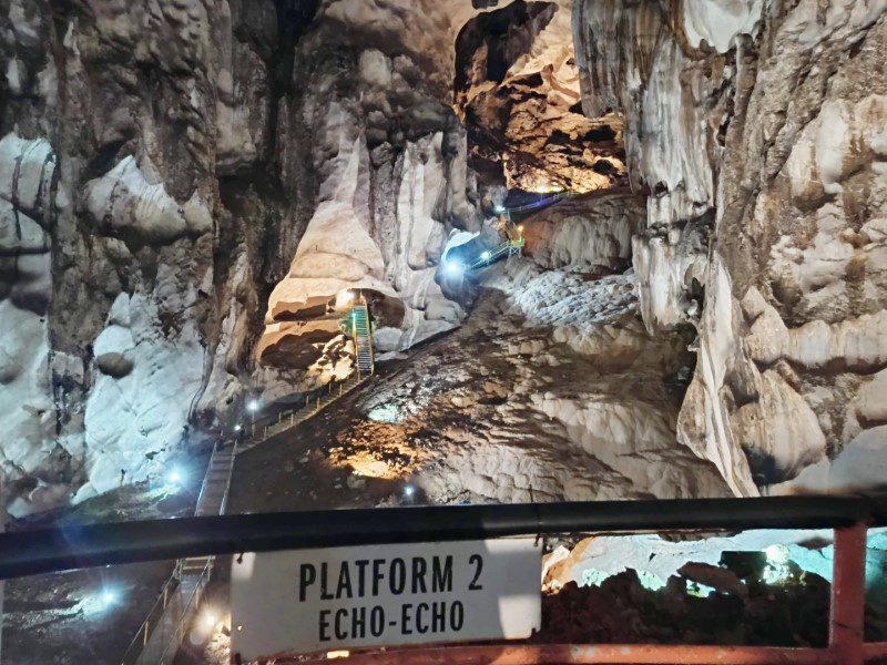 Views from Platform 2 (Echo Echo) of Gua Tempurung (Tempurong Cave)