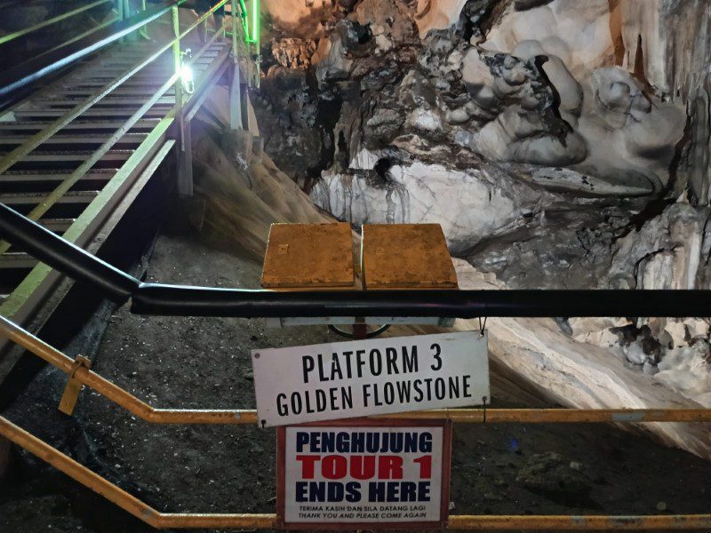 Platform 2 (Golden Flowstones) of Gua Tempurung (Tempurong Cave)