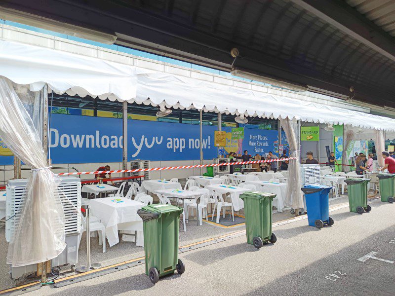 Giant Tampines Durian Buffet - Standard Durian Area