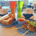 Asian Street Kitchen Priority Pass Review - A.S.K. Kaya and Butter Toast ($6) and Moo Ping ($12)