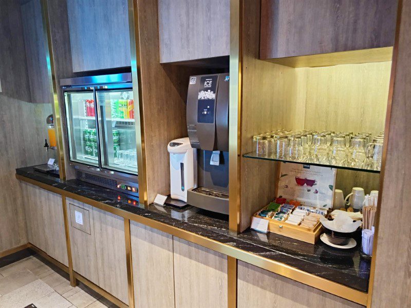 Plaza Premium Lounge Langkawi - Beverage Selection