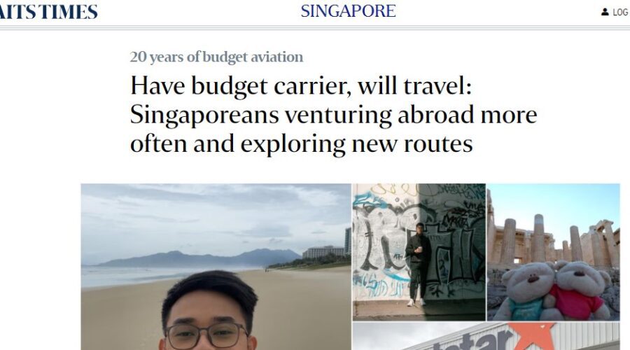 2bearbear Featured on Straits Times